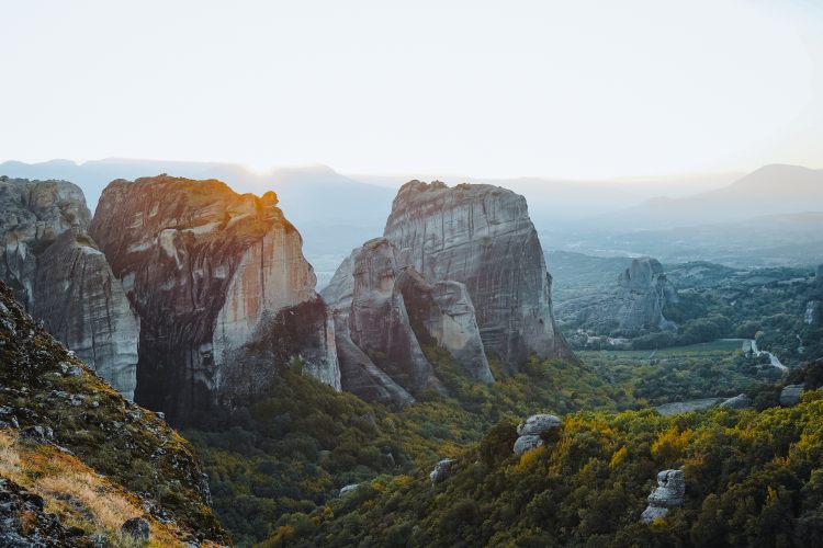 Meteora Sunset